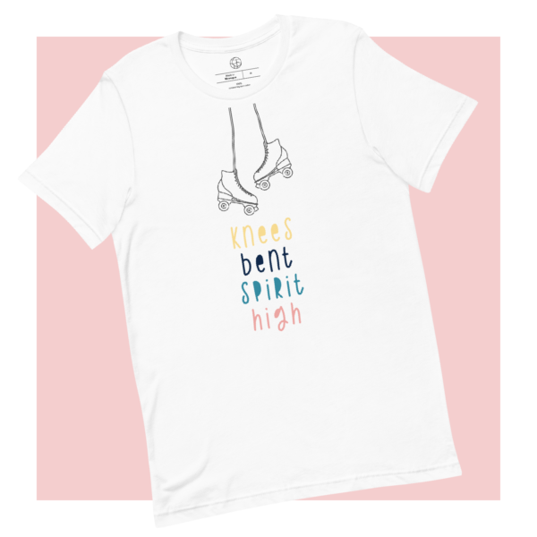 White Knees Bent Spirit High T-Shirt